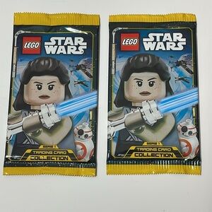Star Wars Lego Trading Cards Germany Rare Lego Pack Darth Vader Mint Con…​​​